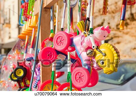 Close up of toys for sale View Large Photo Image Picture - Close up of toys for sale. Fotosearch