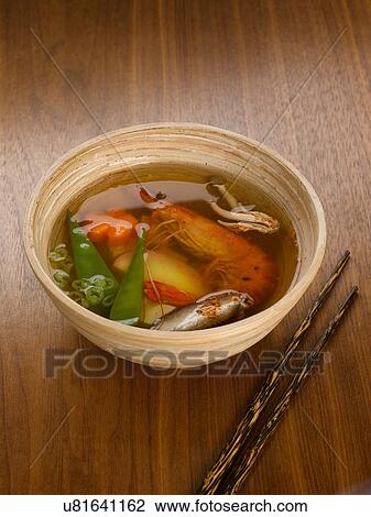 Closed up of bowl of soup View Large Photo Image Stock Image - Closed up of bowl of soup. Fotosearch