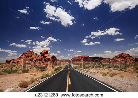Rock formations along rural road View Large Photo Image Stock Photo - Rock formations along rural road. Fotosearch
