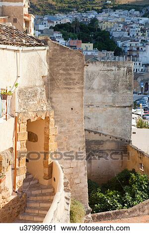 Spiral staircase of old building View Large Photo Image Stock Image - Spiral staircase of old building. Fotosearch