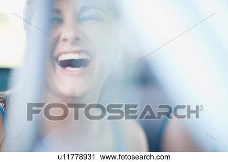 Teenage girl laughing View Large Photo Image Stock Image - Teenage girl laughing. Fotosearch