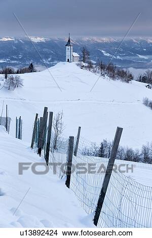 Slovenia in Winter View Large Photo Image Picture - Slovenia in Winter. Fotosearch