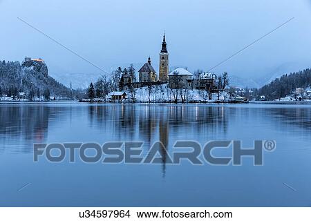 Slovenia in Winter View Large Photo Image Picture - Slovenia in Winter. Fotosearch