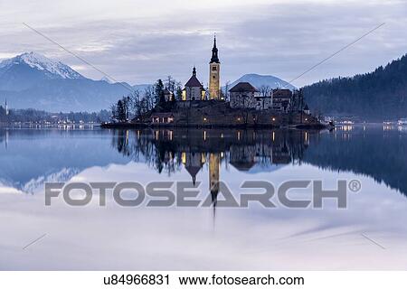 Stock Image - Slovenia in Winter. Fotosearch