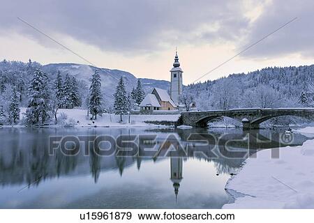Slovenia in Winter View Large Photo Image Stock Photo - Slovenia in Winter. Fotosearch