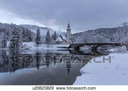 Stock Photo - Slovenia in Winter. Fotosearch