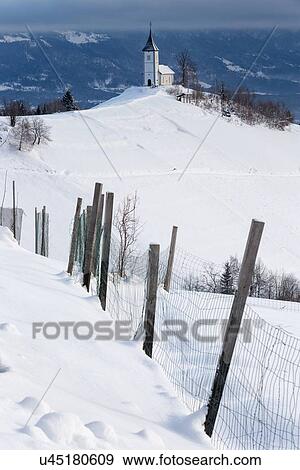 Stock Photo - Slovenia in Winter. Fotosearch