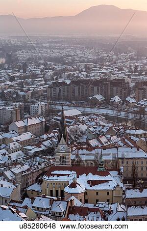 Stock Photo - Slovenia in Winter. Fotosearch