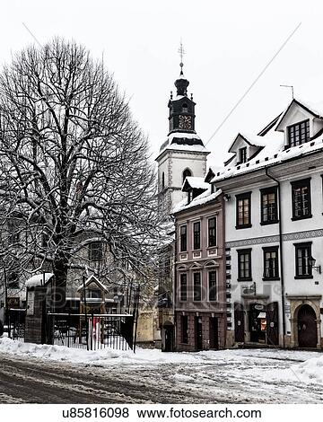 Slovenia in Winter View Large Photo Image Stock Photo - Slovenia in Winter. Fotosearch