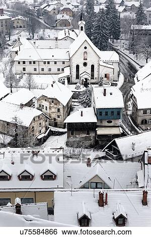 Stock Photograph - Slovenia in Winter. Fotosearch