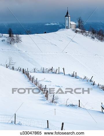 Stock Photography - Slovenia in Winter. Fotosearch