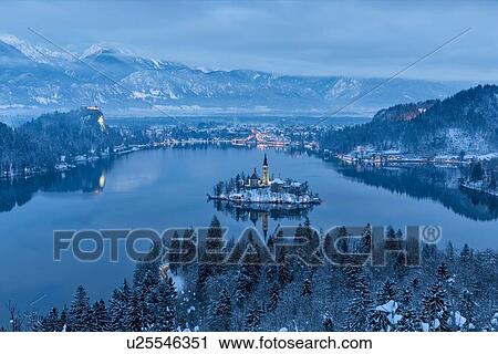 Stock Image - Slovenian Winter Wonderland. Fotosearch