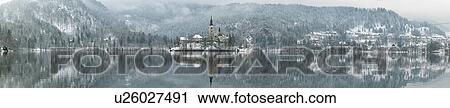 Stock Image - Slovenian Winter Wonderland. Fotosearch