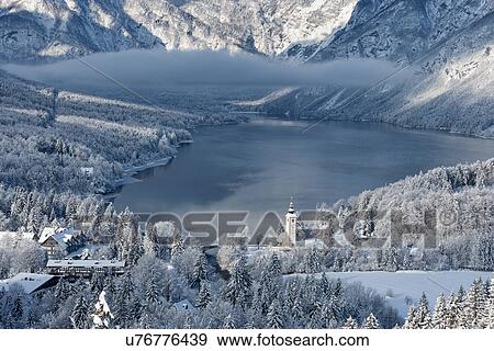 Stock Photo - Slovenian Winter Wonderland. Fotosearch
