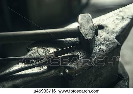 "Anvil, hammer, tong" View Large Photo Image Stock Photograph - "Anvil, hammer, tong". Fotosearch