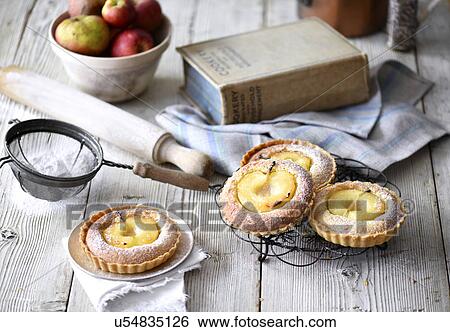 Apple frangipane View Large Photo Image Stock Photograph - Apple frangipane. Fotosearch