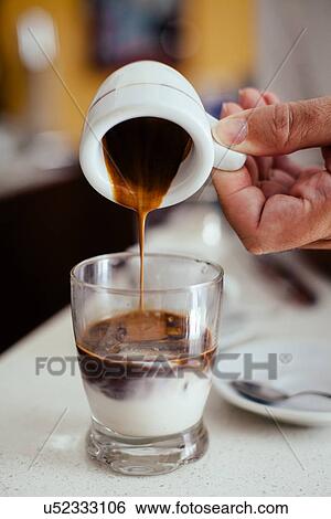 "Coffee with almond milk, Puglia, Italy" View Large Photo Image Stock Photograph - "Coffee with almond milk, Puglia, Italy". Fotosearch