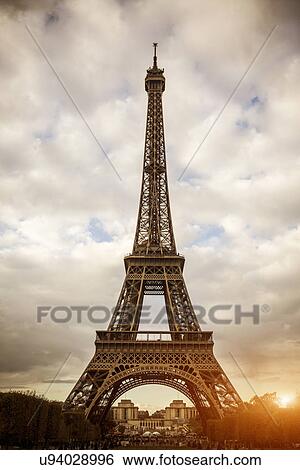 "Eiffel Tower, Paris, France" View Large Photo Image Stock Photograph - "Eiffel Tower, Paris, France". Fotosearch