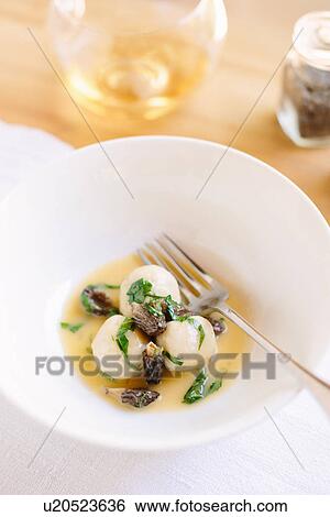 Stock Photograph - Gnocchi di patate. Fotosearch
