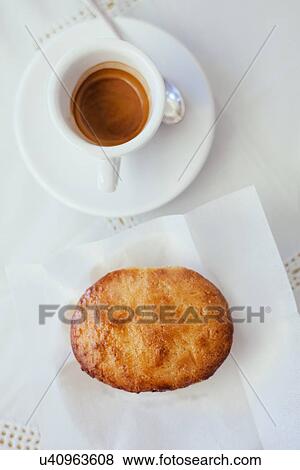 "Pasticciotto from Lecce, Puglia and espresso" View Large Photo Image Stock Photo - "Pasticciotto from Lecce, Puglia and espresso". Fotosearch