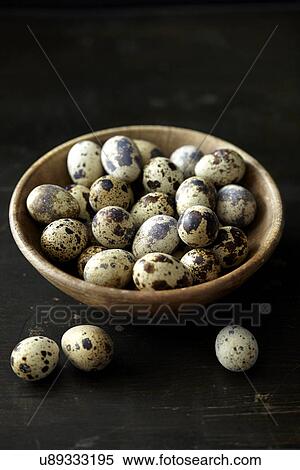 Stock Photography - Quail eggs. Fotosearch