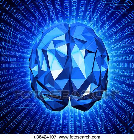 Stock Illustration - "Artificial intelligence, illustration". Fotosearch