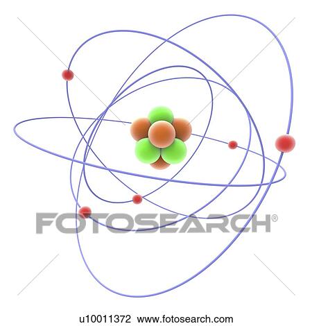 "Atomic structure, artwork" View Large Illustration Drawing - "Atomic structure, artwork". Fotosearch
