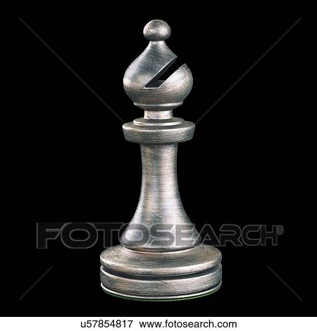 "Bishop chess piece, illustration" View Large Illustration Stock Illustration - "Bishop chess piece, illustration". Fotosearch
