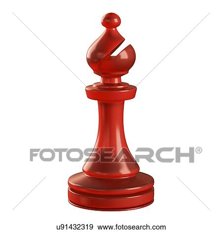 "Bishop chess piece, illustration" View Large Illustration Stock Illustration - "Bishop chess piece, illustration". Fotosearch