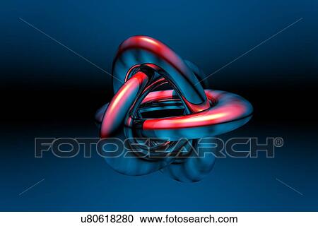 Clipart - "Borromean Rings, illustration". Fotosearch