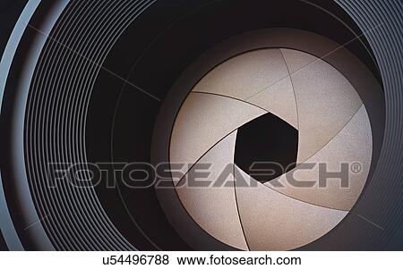 "Camera lens, illustration" View Large Illustration Stock Illustration - "Camera lens, illustration". Fotosearch