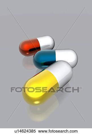 "Capsules, illustration" View Large Illustration Stock Illustration - "Capsules, illustration". Fotosearch