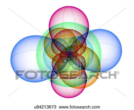 Drawing - "Chlorine, illustration". Fotosearch