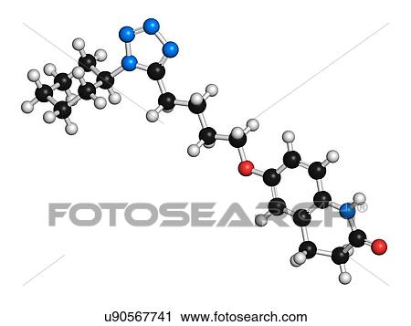 Cilostazol intermittent claudication drug View Large Illustration Clip Art - Cilostazol intermittent claudication drug. Fotosearch