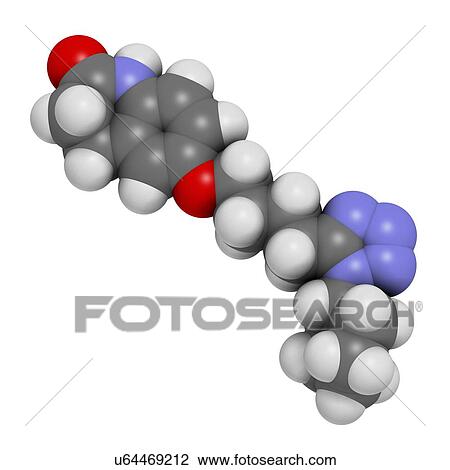 Drawing - Cilostazol intermittent claudication drug. Fotosearch