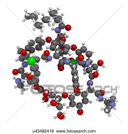 Dalbavancin glycopeptide antibiotic drug View Large Illustration Stock Illustration - Dalbavancin glycopeptide antibiotic drug. Fotosearch