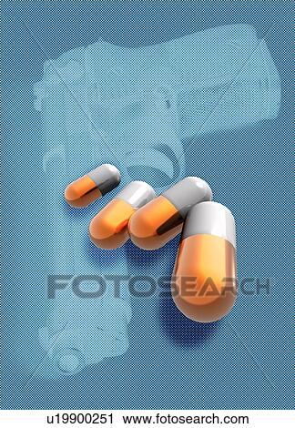 Clip Art - "Drugs trafficking, illustration". Fotosearch
