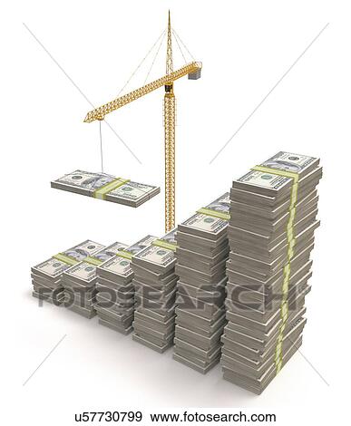 Stock Illustration - "Financial growth, illustration". Fotosearch