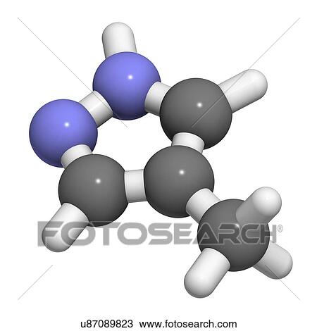 Fomepizole methanol poisoning antidote View Large Illustration Drawing - Fomepizole methanol poisoning antidote. Fotosearch