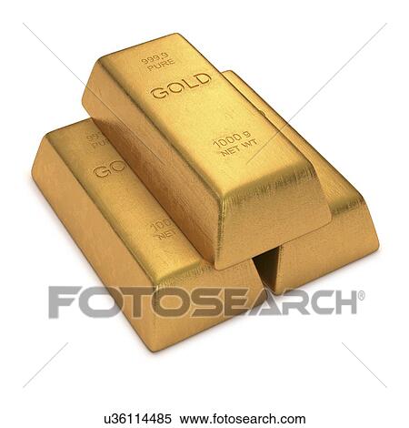 "Gold bullion, illustration" View Large Illustration Stock Illustration - "Gold bullion, illustration". Fotosearch