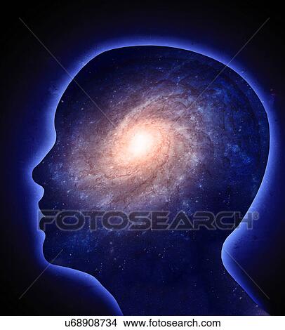 Stock Illustration - "Human mind, illustration". Fotosearch