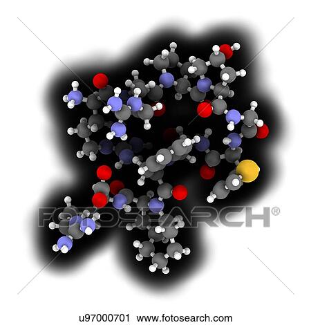 Clip Art - Icatibant hereditary angioedema drug. Fotosearch