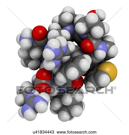 Icatibant hereditary angioedema drug View Large Illustration Drawing - Icatibant hereditary angioedema drug. Fotosearch