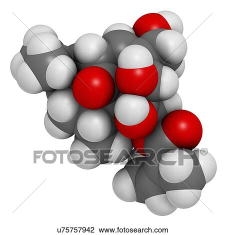 Ingenol mebutate actinic keratosis drug View Large Illustration Drawing - Ingenol mebutate actinic keratosis drug. Fotosearch