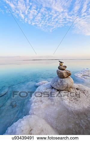 Clip Art - "Israel, Dead Sea". Fotosearch
