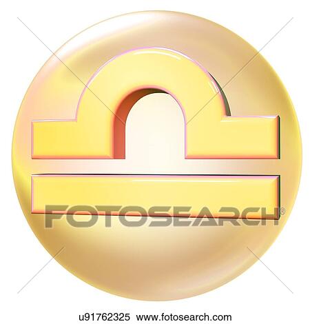Libra 黄道帯 の 印 Illustration イラスト U Fotosearch
