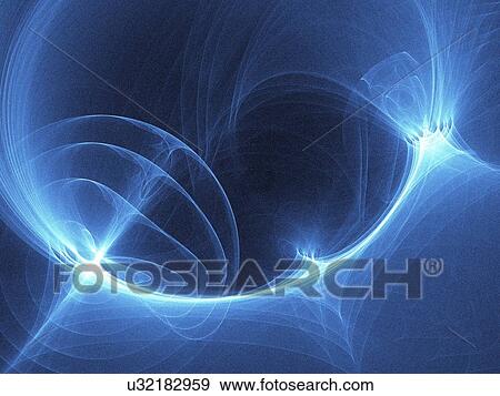 Stock Illustration - "Light pattern, artwork". Fotosearch
