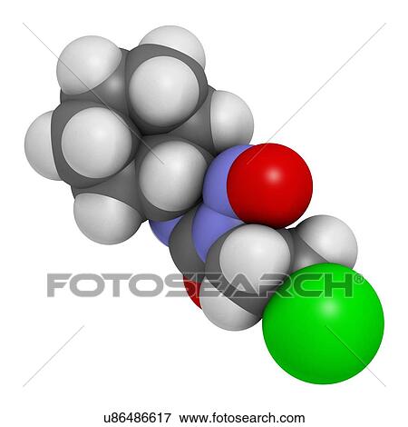 Stock Illustration - Lomustine brain cancer chemotherapy drug. Fotosearch