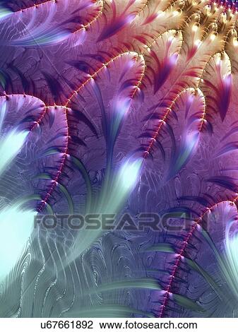 Drawing - Mandelbrot fractal. Fotosearch