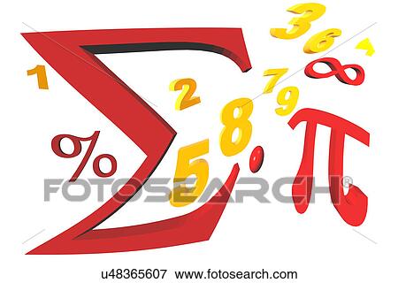 Stock Illustration - "Mathematics, illustration". Fotosearch
